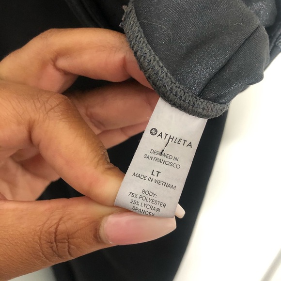 SOLD! Athleta Elation Ultra HighRise Tight Shimmer - Picture 13 of 16